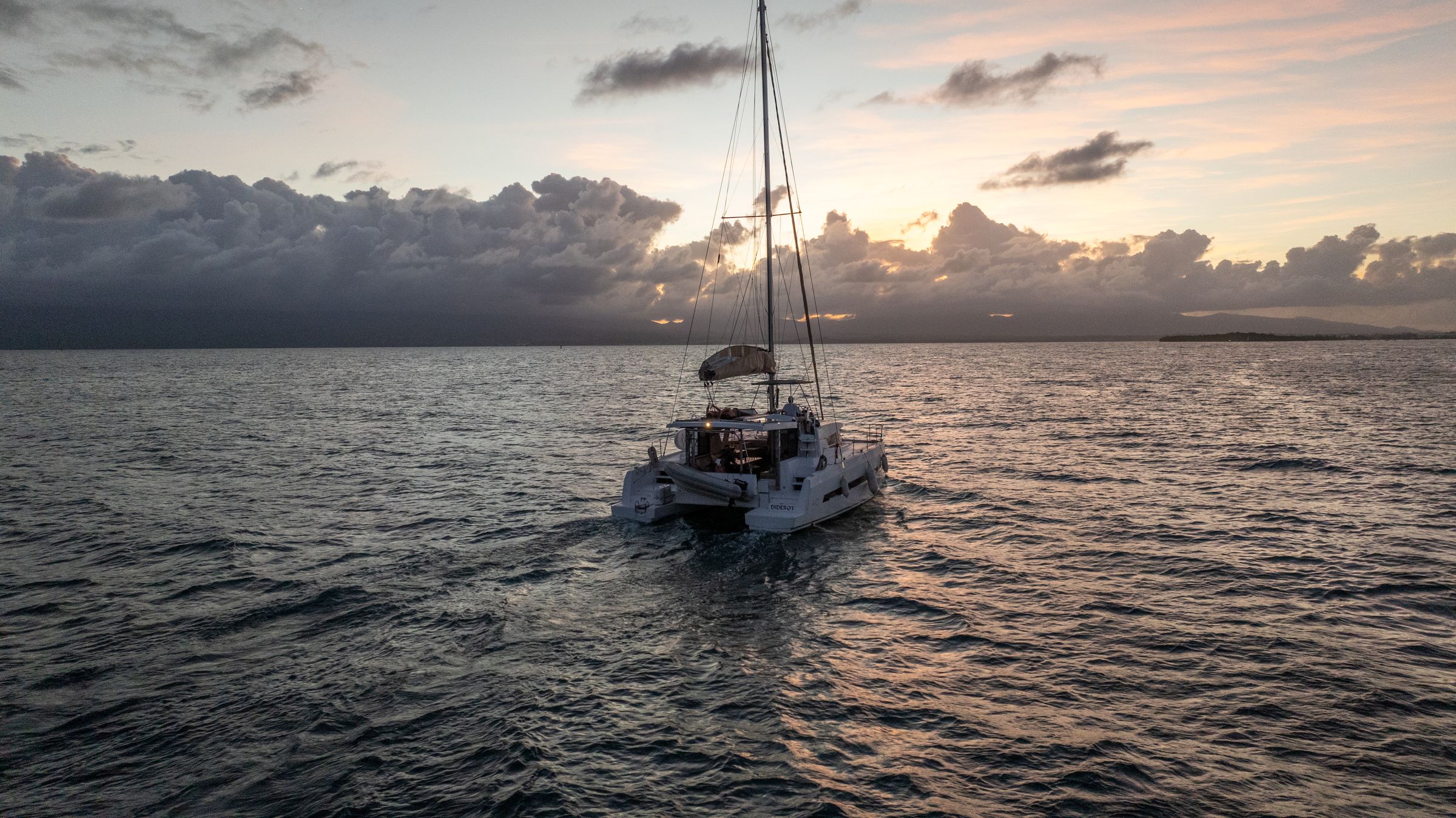 Le BALI 4.0 au coucher du soleil
